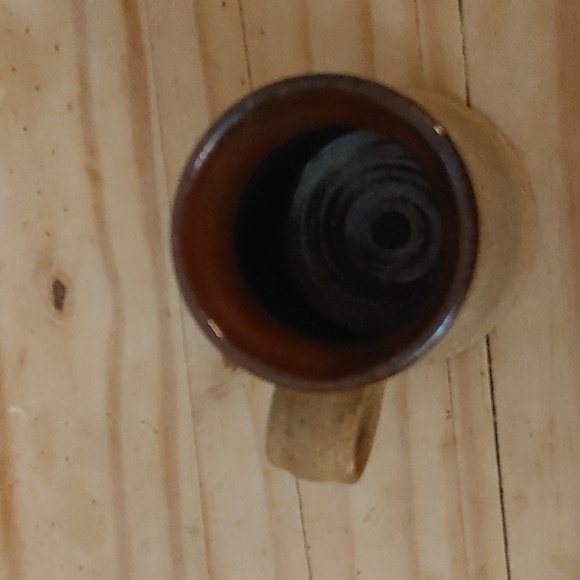 Hand made clay coffee mug - Picture 4 of 4